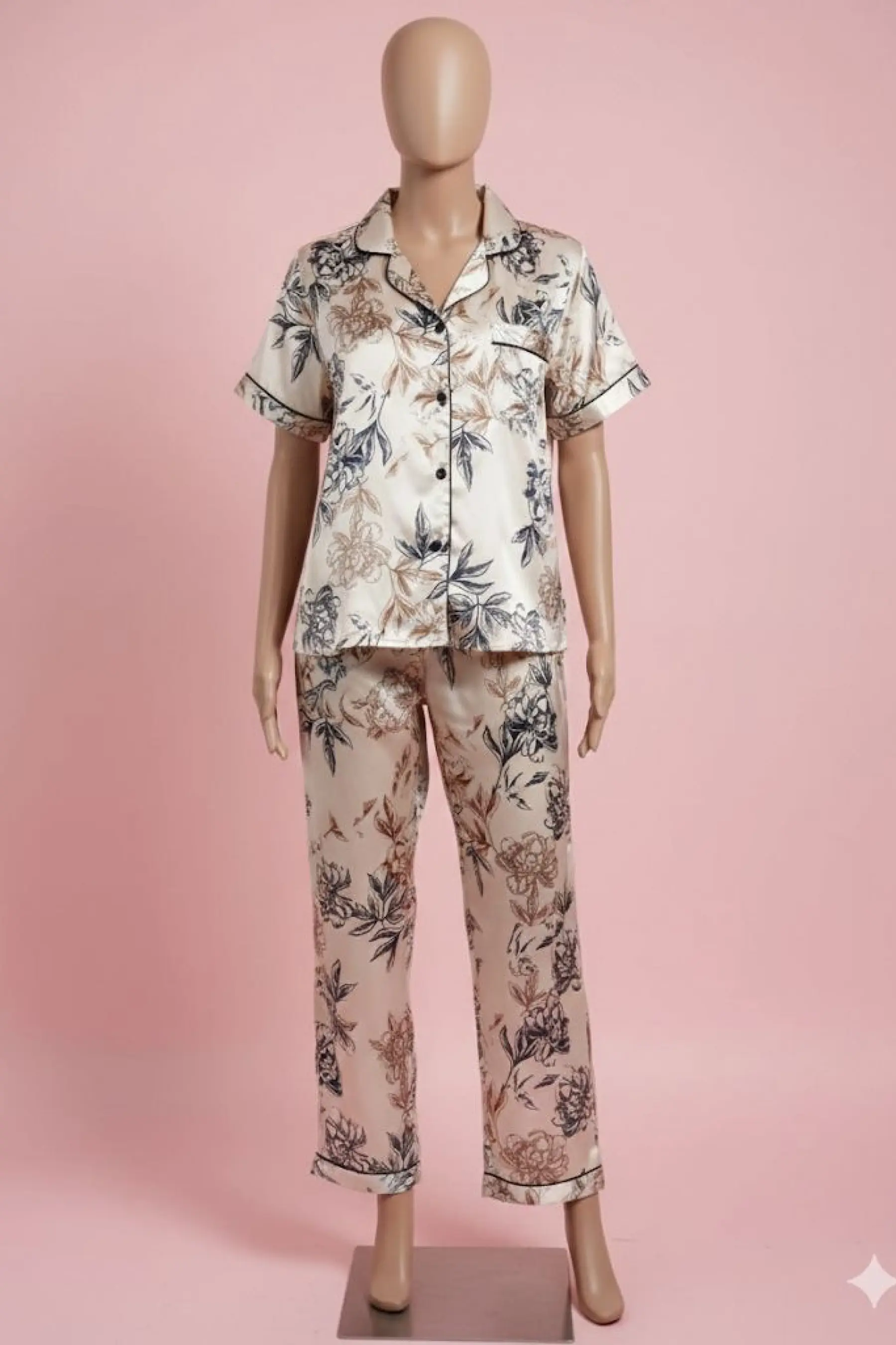 بجامه ستان مشجره للسيدات