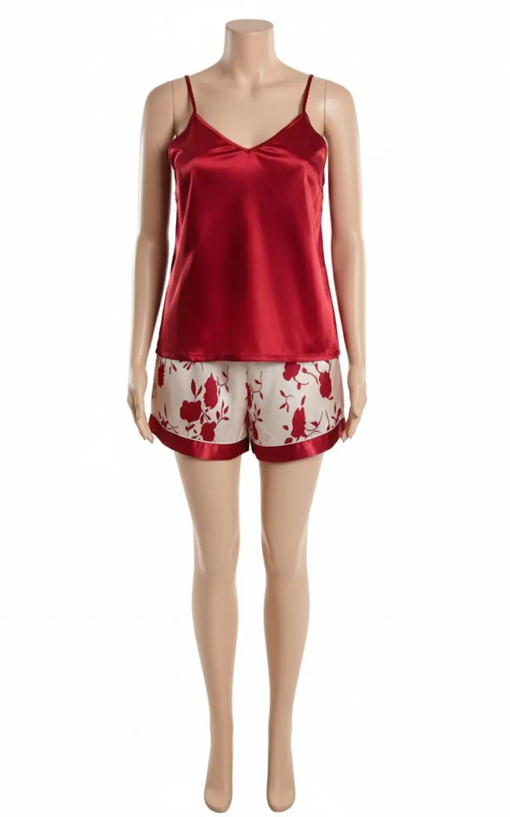 ملابس منزلية للسيدات بلون أحمر